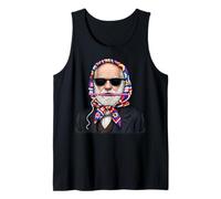 Charles Darwin Evolution Theory Granny - Ovillo Cuadrado para Ganchillo Camiseta sin Mangas