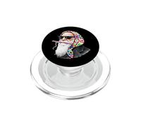 Charles Darwin Evolution Theory Granny - Ovillo Cuadrado para Ganchillo PopSockets PopGrip para MagSafe