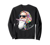 Charles Darwin Evolution Theory Granny - Ovillo Cuadrado para Ganchillo Sudadera