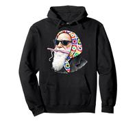 Charles Darwin Evolution Theory Granny - Ovillo Cuadrado para Ganchillo Sudadera con Capucha