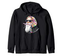Charles Darwin Evolution Theory Granny - Ovillo Cuadrado para Ganchillo Sudadera con Capucha