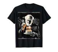 Charles Darwin Evolution Theory - Pastel de cumpleaños para Fiesta de cumpleaños Camiseta