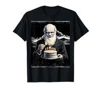 Charles Darwin Evolution Theory - Pastel de cumpleaños para Fiesta de cumpleaños Camiseta