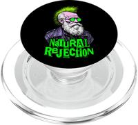 Charles Darwin Punk Selección Natural Rechazo Diversión Ciencia PopSockets PopGrip para MagSafe