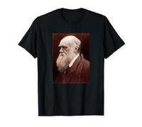 Charles Darwin Retrato Evolución Científico Naturalista Camiseta