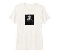 Charles Darwin Retrato Evolución Científico Naturalista Camiseta Premium