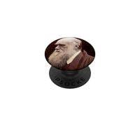 Charles Darwin Retrato Evolución Científico Naturalista PopSockets PopGrip Adhesivo