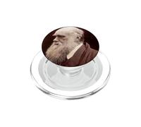Charles Darwin Retrato Evolución Científico Naturalista PopSockets PopGrip para MagSafe