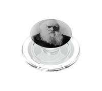 Charles Darwin Retrato Evolución Científico Naturalista PopSockets PopGrip para MagSafe