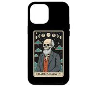 Charles Darwin Teoría de la Evolución Esqueleto Tarot Card Witchy Carcasa para iPhone 12 Pro MAX