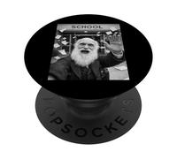 Charles Darwin Último Día De Escuela Vacaciones De Verano Divertido Selfie PopSockets PopGrip Adhesivo