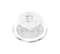 Charles de Gaulle Dibujo PopSockets PopGrip para MagSafe