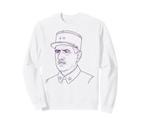 Charles de Gaulle Dibujo Sudadera
