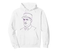 Charles de Gaulle Dibujo Sudadera con Capucha