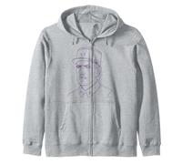 Charles de Gaulle Dibujo Sudadera con Capucha