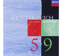 CHARLES DUTOIT, MONTREAL SYMPHONY ORCHESTRA - Shostakovich:Symphony No.5&9
