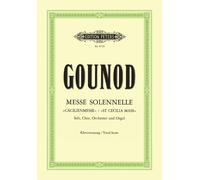 Charles Gounod Messe Solennelle St Cecilia Mass (Vocal Score) (Ed (Tapa blanda)