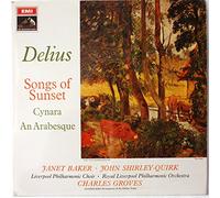 Charles Groves (conductor) Janet Baker / John Shirley Quirk (soloists) - EMI - ASD 2437: Delius - Songs of Sunset, Cynara, An Arabesque : Charles Groves (conductor) Janet Baker / John Shirley Quirk (soloists): Royal Liverpool Philharmonic Orchestra: Vinyl LP