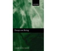 Charles H. Kahn Essays on Being (Tapa dura)