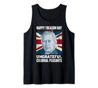 Charles III - Happy Treason Day Ungrateful Colonial Peasants Camiseta sin Mangas