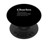 Charles Is A Legend Diccionario Definición Diccionario Divertido Diccionario PopSockets PopGrip Adhesivo