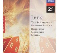 Charles Ives Ives: Symphonies 1-4 (Dohnanyi / Marriner / (CD) (Importación USA)
