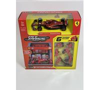 Charles Leclerc #16 Ferrari Pozo Pase Maqueta Con SF-24 1:43 Bburago