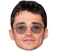 Charles Leclerc (Glasses) Big Head. Máscara más grande que la vida.