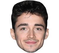 Charles Leclerc (Smile) Big Head. Máscara más grande que la vida.