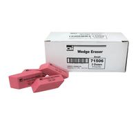 Charles Leonard Eraser Sin Ltex Sinttico Forma De Cua Rosa Pequeo 36/Caja (71506)