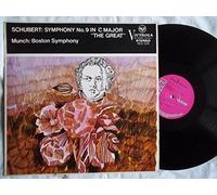 Charles Munch / Boston Symphony Orchestra - VICS 1126 Schubert Symphony 9 The Great Boston SO Charles Munch LP