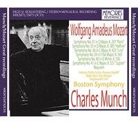 Charles Munch - Mozart:Symphony No. 31 & 35 & 36 & 39 & 40 & 41 Requiem Charles Munch