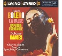 Charles Munch Ravel: Bolero, La Valse; Debussy: Images (CD) (Importación USA)