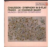 CHARLES MUNCH - Symphony In B-Flat / Le Chasseur Maudit