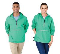 Charles River Apparel Pack-N-Go Jersey resistente al viento y al agua (tallas reg/Ext) - verde - XXXL
