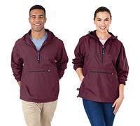 Charles River Apparel Pack-N-Go - Sudadera para hombre - Rojo - Large