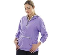 Charles River Apparel Para Mujer Chamarra contra Viento - Púrpura -