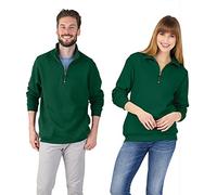 Charles River Apparel Sudadera con Cremallera de un Cuarto para Hombre, Talla Normal y Grande, Bosque, XXX-Large