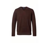 Charles Tyrwhitt Dark Brown Merino V-neck Jumper Talla: S | Jerséis Outlet | Hombre | Marrón