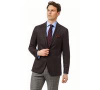 Charles Tyrwhitt Dark Brown Slim Fit Textured Italian Wool Cashmere Jacket Br Talla: 42R | Blazers Outlet | Hombre | Marrón