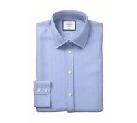 Charles Tyrwhitt Esf Blue & Gold Classic Collar Non-iron Prince Of Wales Shir Talla: 16H5S | Camisas Casuales Outlet | Hombre | Azul