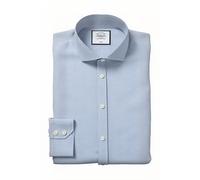 Charles Tyrwhitt Sf Blue Cutaway Collar Non-iron Dobby Shirt Talla: 15"-35"-Sing | Camisas de Trabajo Outlet | Hombre | Azul