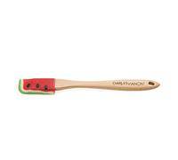 Charles Viancin - Watermelon Raspador - Mango de madera duradero, cabeza de silicona - Sin BPA, Silicona de grado alimentario, sin plástico, resistente al calor hasta 220°C / 428°F
