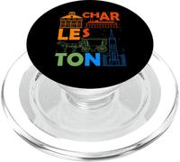 Charleston South Carolina Souvenir Hombres Charleston PopSockets PopGrip para MagSafe