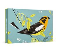 Charley Harper: Blackburnian Warbler - Tarjetas pequeñas en caja