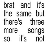 Charli XCX - Brat And Its The Same (CD)