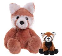 Charlie Bears, Set de Dos Peluches de Las Series Bear&Me y Cuddle Cubs, Panda - Ideal para bebés y niños (D)