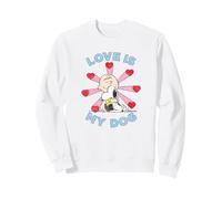 Charlie Brown El Amor es mi Perro Sudadera