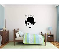Charlie Chaplin Pegatina de pared Decoración de pared Art º Mural Música Bricolaje Decoración del hogar Art º Comedia Cómic