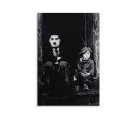 Charlie-Chaplin - Póster de actor con retrato biográfico (36) obras de arte geniales para pared, lienzo, impresiones para colgar